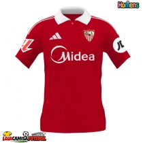 Camisa de Futebol Sevilla Alexis Sanchez #10 Equipamento Secundário 2025-26 Manga Curta